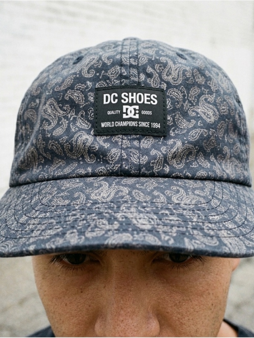 DC Shoes Co. Men's New Old Stock Paisley Print Snapback Hat Skater OSFA